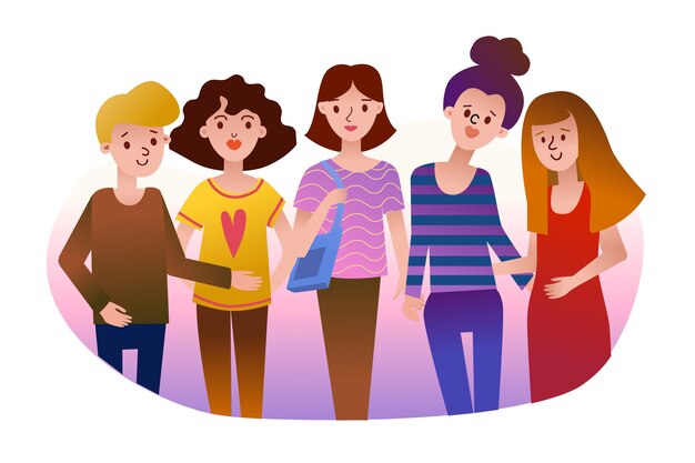 Grupo de mujeres