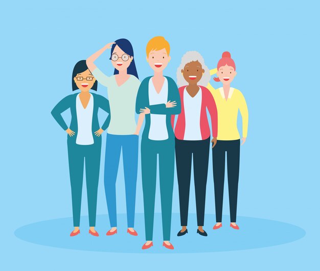 Grupo de mujeres