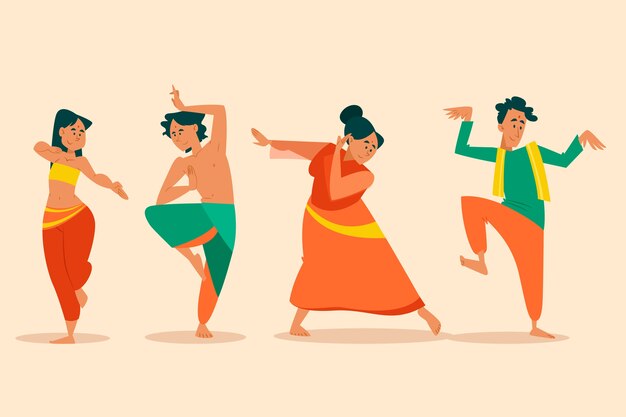 Grupo de personas bailando bollywood