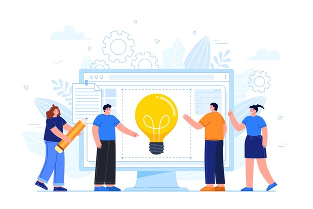 Grupo de personas compartiendo ideas