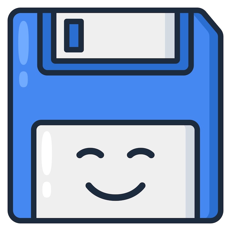Vector gratuito guardar smiley face line flat vector