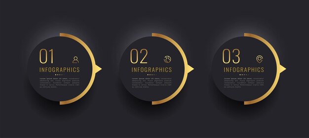 guía infográfica paso a paso banner en estilo premium