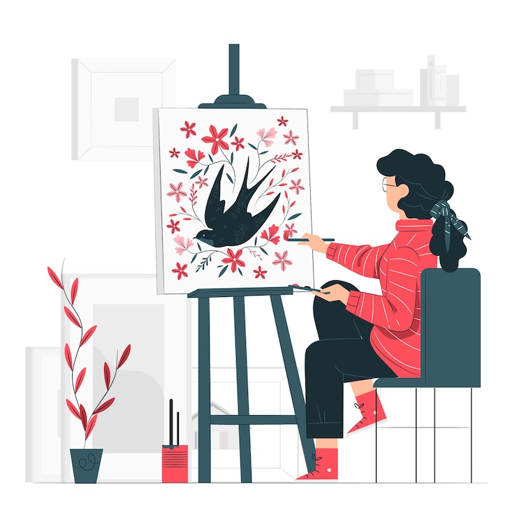 Vector gratuito hacer ilustración del concepto de arte