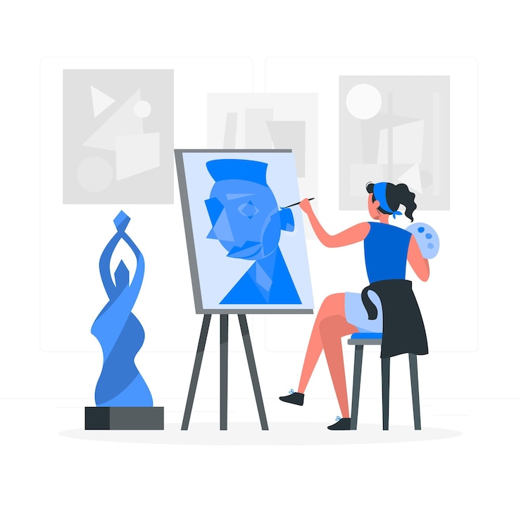 Vector gratuito hacer ilustración del concepto de arte