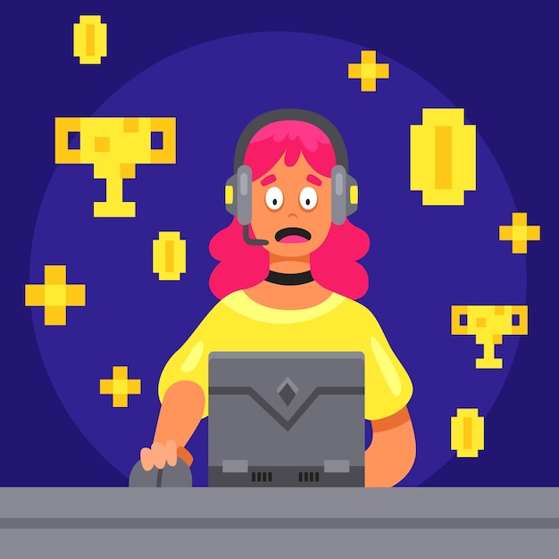 Hacer los logros adicción al juego en línea