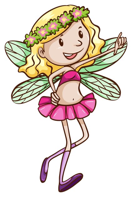 un hada linda