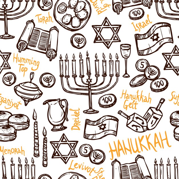 Hanukkah de patrones sin fisuras
