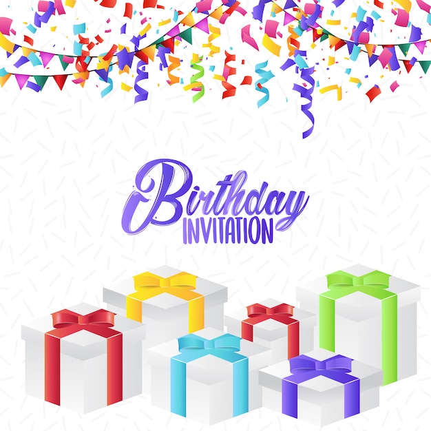 Vector gratuito happy birthday giftbox