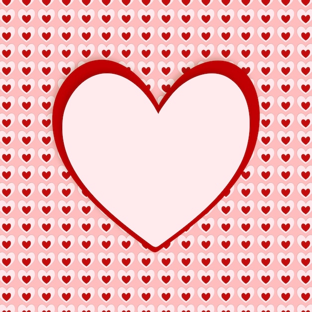 Happy Dia Dos Namorados Pink Red Hearts Background Social Media Design Banner Free Vector