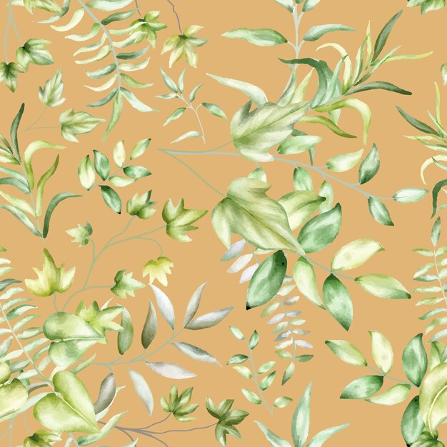 hermosa vegetación deja un diseño de patrones sin fisuras