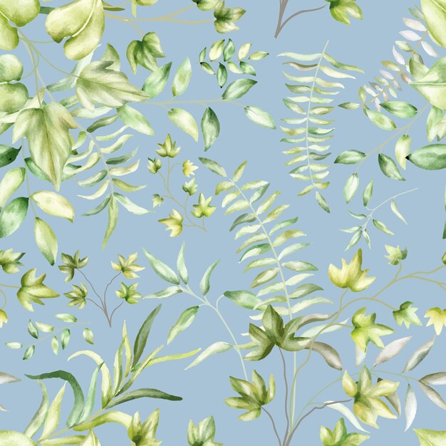 hermosa vegetación deja un diseño de patrones sin fisuras