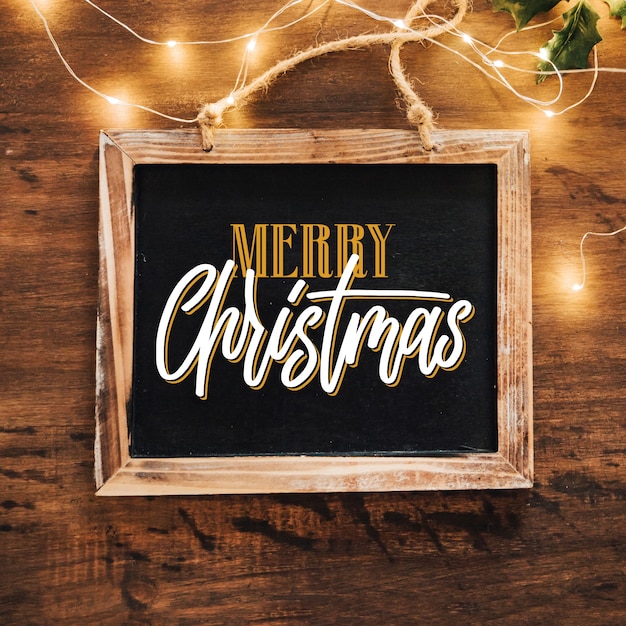 Vector gratuito hermosas letras de navidad