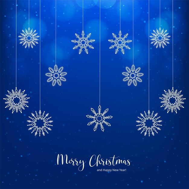 Hermosas tarjetas de Navidad con fondo azul