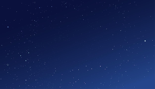hermoso cielo nocturno estelar estandarte impresionante exhibición del universo