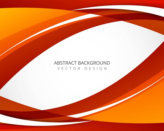 Hermoso creativo brillante fondo ondulado vector