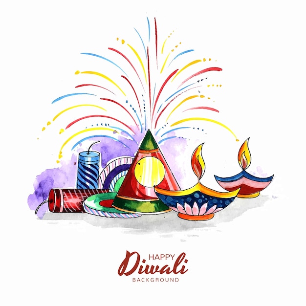 Vector gratuito hermoso diseño decorativo de tarjeta de celebración de galletas de diwali