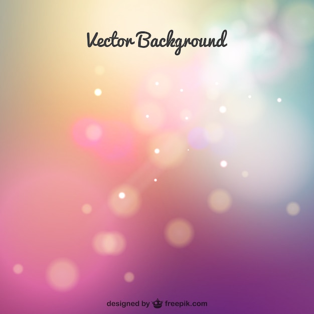 Un hermoso fondo de bokeh