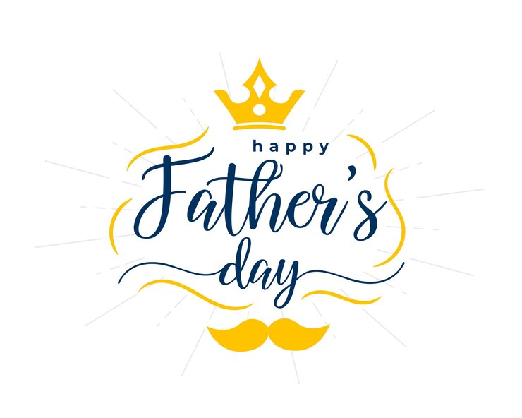 Vector gratuito hermoso fondo de celebración del día del padre para hombre especial