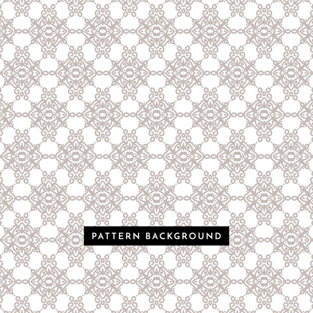 Hermoso fondo de diseño de patrón vintage