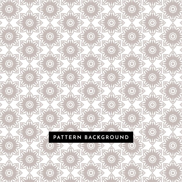 Hermoso fondo de diseño de patrón vintage