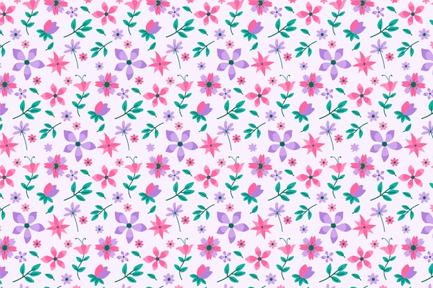 Hermoso fondo floral ditsy