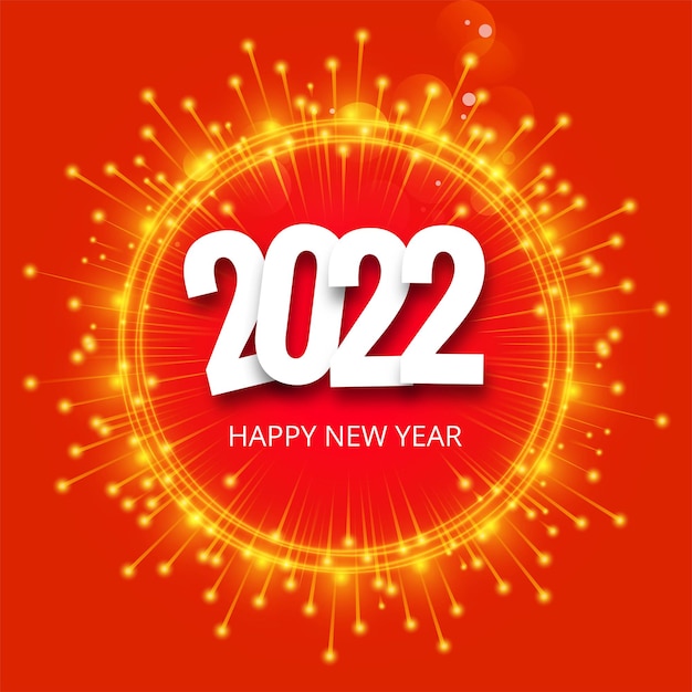 Hermoso fondo de vacaciones de tarjeta 2022