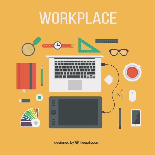 Herramientas de espacio de trabajo de diseñador