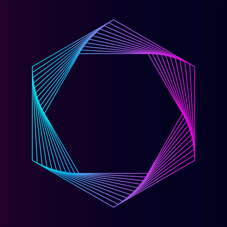 Vector gratuito hexágono abstracto elemento geométrico vector
