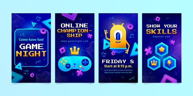 Historias de Instagram de la noche del juego