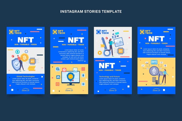 Historias de instagram de tecnología mínima