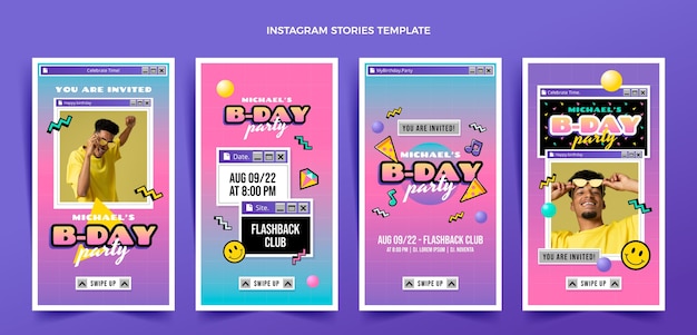 Historias nostálgicas de cumpleaños de los 90