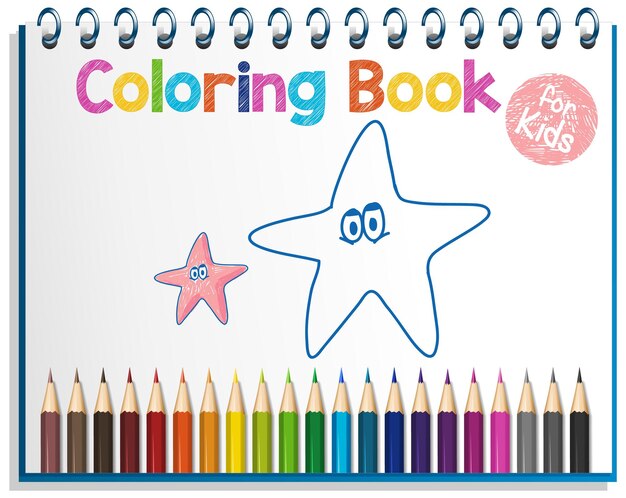 Hoja de trabajo de libro para colorear para niños