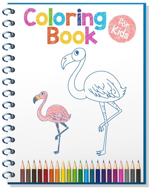 Hoja de trabajo de libro para colorear para niños