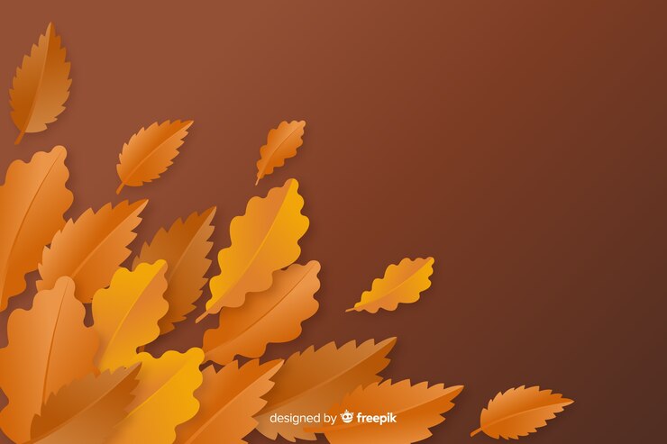 Vector gratuito las hojas monocromáticas de fondo en estilo papel