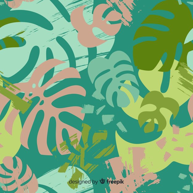 Hojas de monstera