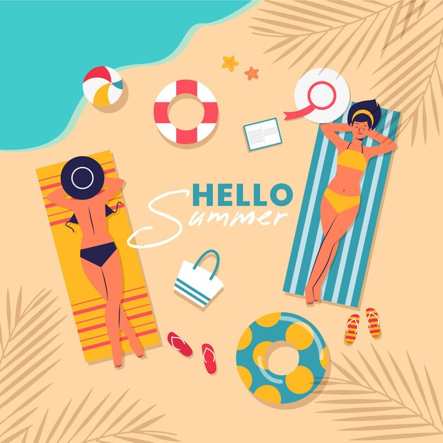 Hola diseño de verano