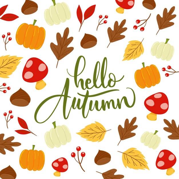 Hola otoño - letras