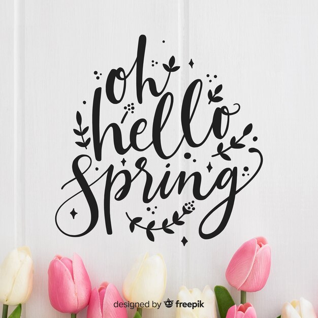 Hola primavera