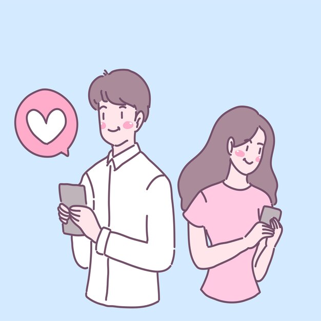 Hombres y mujeres que se aman