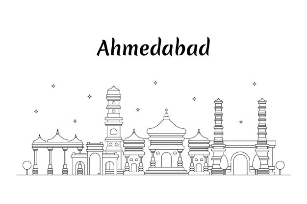 Horizonte lineal de ahmedabad