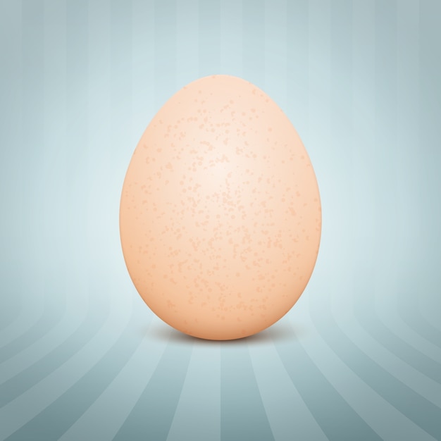 huevo realista