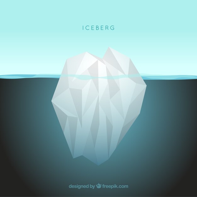 Iceberg en el océano