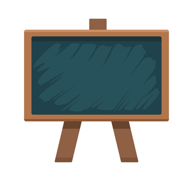 icono aislado clásico de la pizarra de la escuela