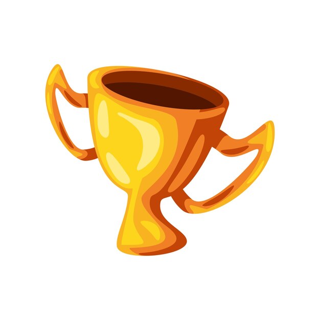 Icono aislado de trofeo de artículo de videojuego