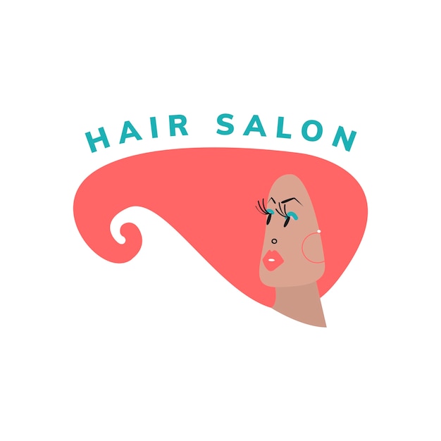 Vector gratuito icono de belleza y peluquería.