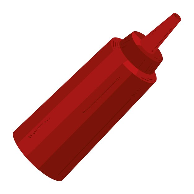 El icono de la botella de salsa