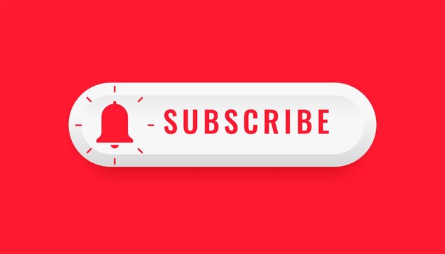 Ícono de campana de suscripción para agregar más seguidores