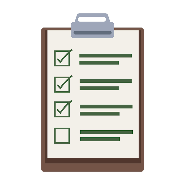 icono de compras de lista de verificación aislado