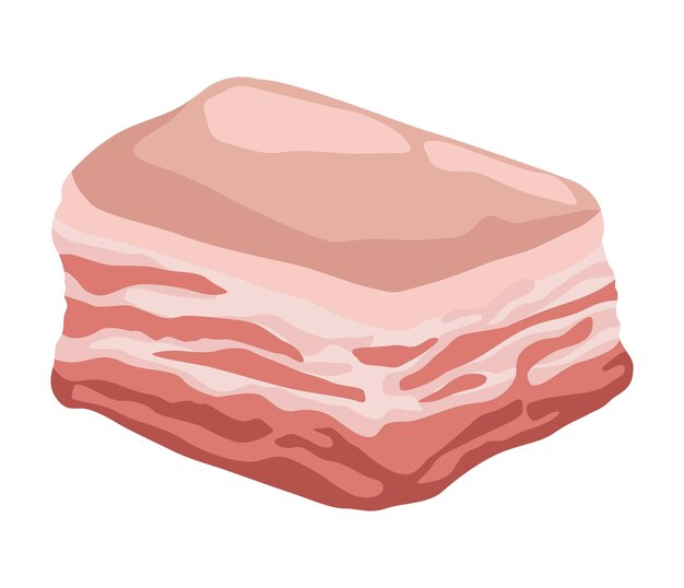 Icono de corte de carne de chicharrón
