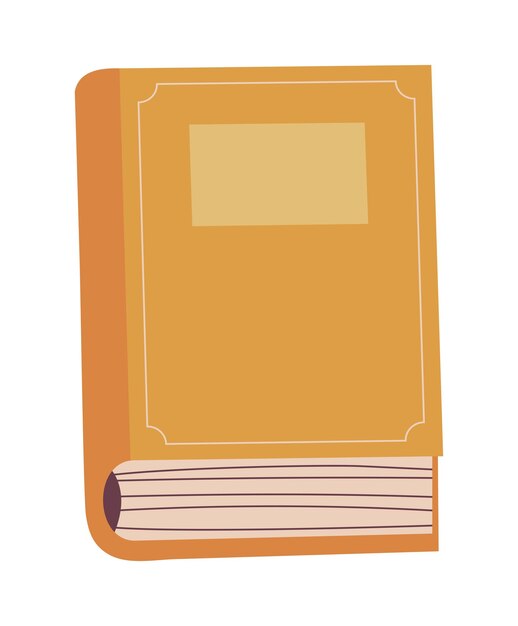Icono del día del libro aislado